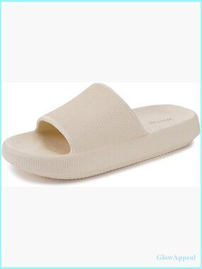Non Slip Cushioned Thick Sole Slides Quick Drying Bathroom Sandals